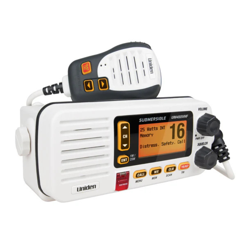 UNIDEN 25W VHF JIS8 MARINE RADIO UM455VHF