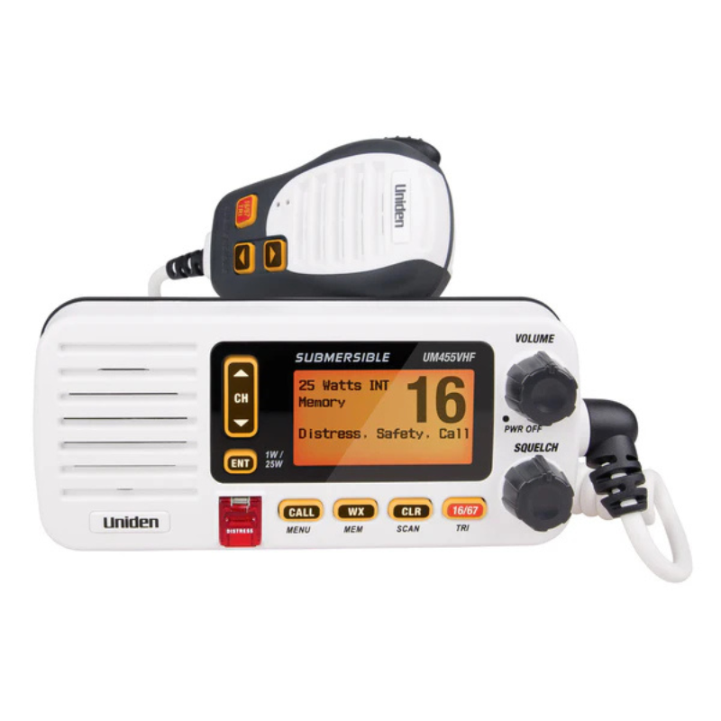 UNIDEN 25W VHF JIS8 MARINE RADIO UM455VHF