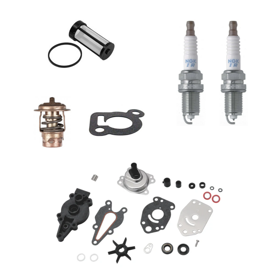 Aftermarket Mercury 6HP, 8HP 15HP 2 Stroke Service Kit (USA Models)
