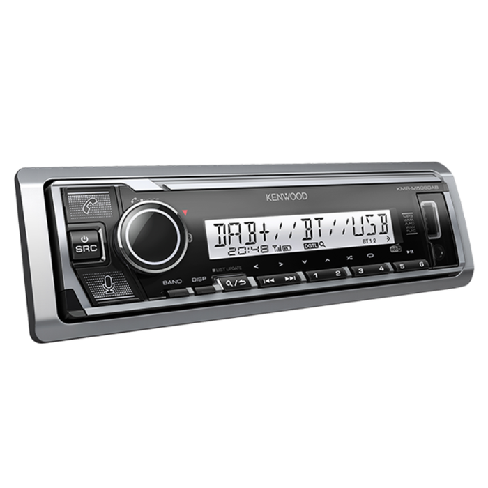 KENWOOD MARINE MECHLESS DAB+ BLUETOOTH STEREO HEAD UNIT KMR-M508DAB