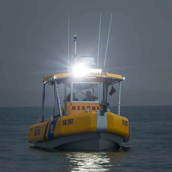 Marine White Boat Curved 31 inch ST2K 12 LED Light Bar