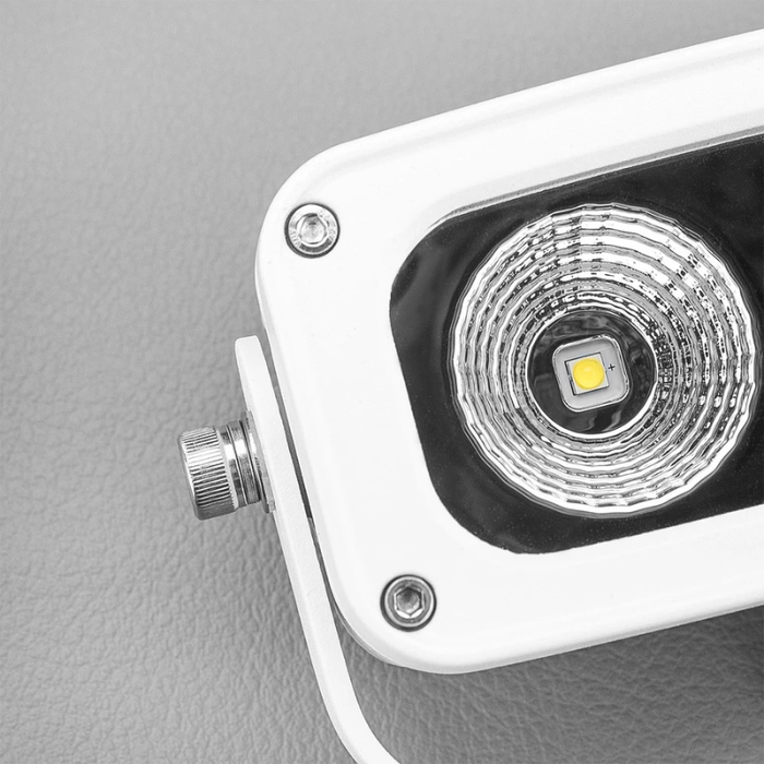 Marine White 20W Twin LED Flood Light