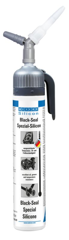 WEICON Black Seal RTV Aerosol Pressure Can (Oil Resistant) 200ml
