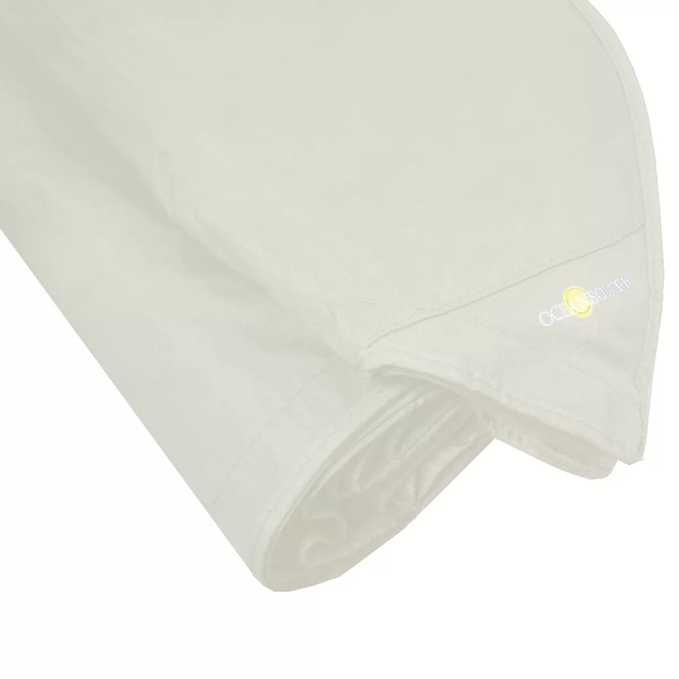 FABRIC MA 063-2W & MA 263-2W 4 Bow Bimini Top Replacement Fabric 1.6m White