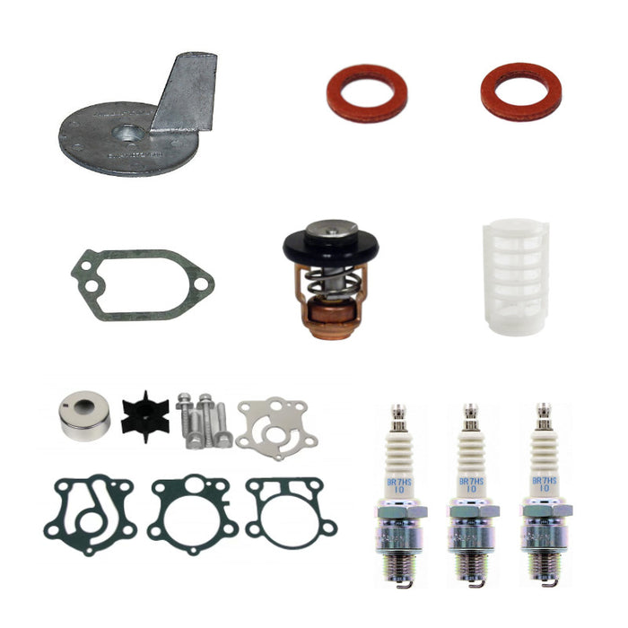 Aftermarket Yamaha 30HP 2 Stroke Major Service Kit 2000-16 (3 Cylinder)