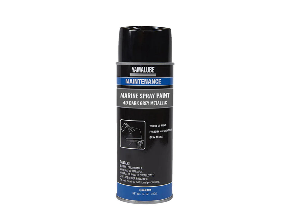Yamaha Outboard Dark Grey Spray Paint 300g