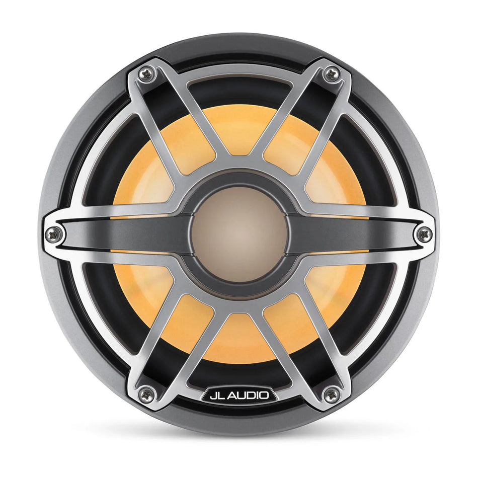 JL Audio M6 10 inch Subwoofer Titanium Sport Grill RGB LED