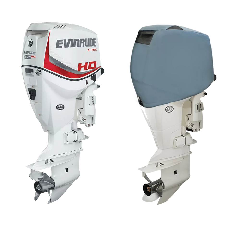 VENTED COVER FOR EVINRUDE E-TEC V6 2.6L 150HP 175HP 200HP 135H.O 150H.O (2004>)