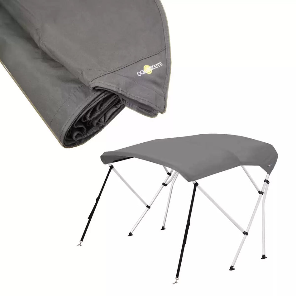 FABRIC MA 090-4G 3 Bow Whitewater Bimini Replacement Fabrics 2.0m Grey
