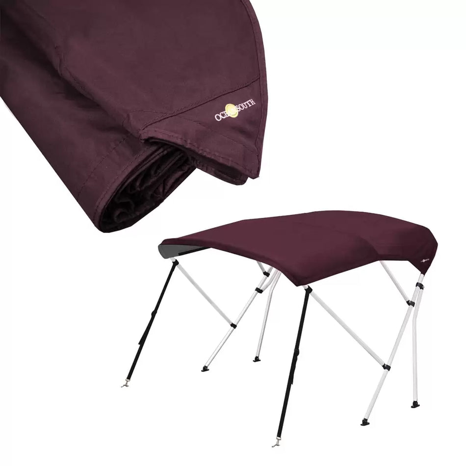 FABRIC MA 090-1M 3 Bow Whitewater Bimini Replacement Fabrics 1.4m Maroon