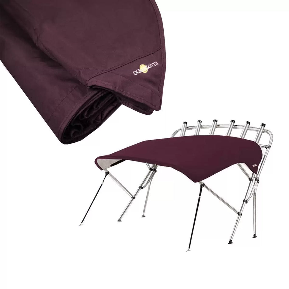 FABRIC MA 090-1M 3 Bow Whitewater Bimini Replacement Fabrics 1.4m Maroon