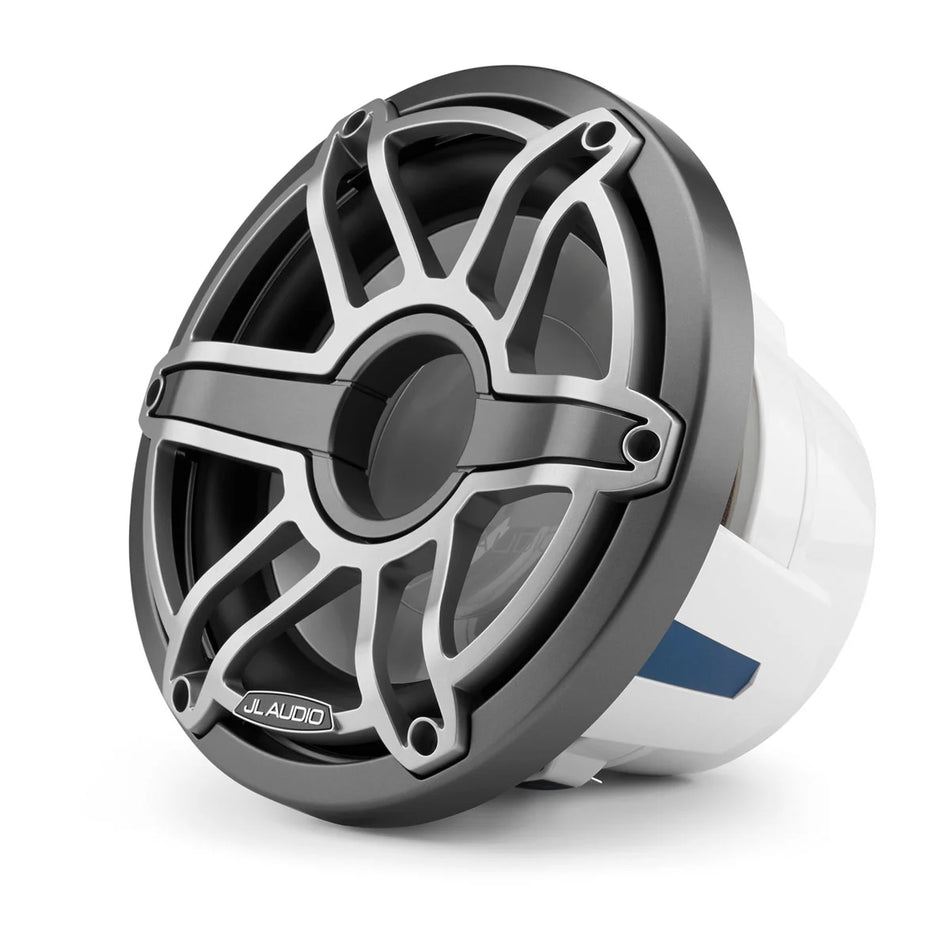 JL Audio M6 10 inch Subwoofer Titanium Sport Grill