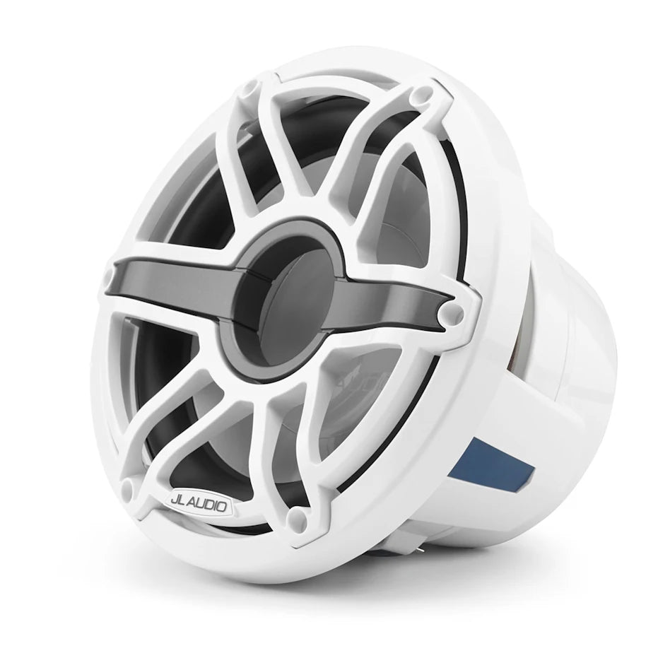 JL Audio M6 10 inch Subwoofer White Sport Grill