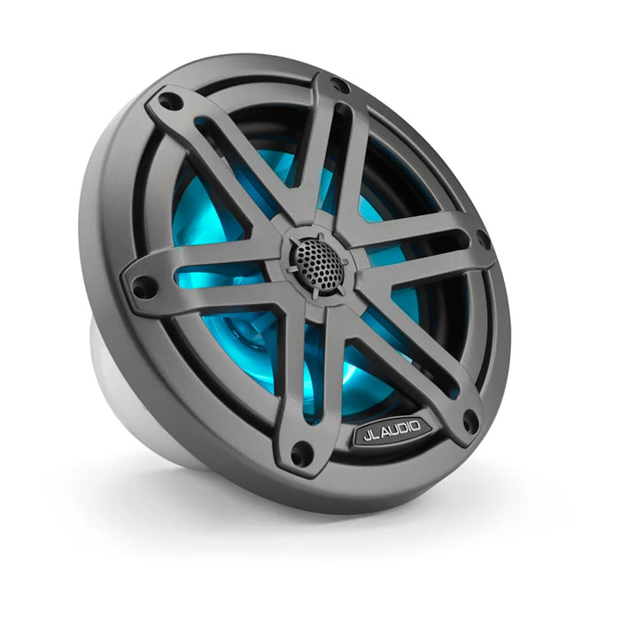 JL Audio M3 7.7 inch Speakers Grey Sport Grill RGB LED