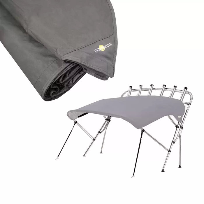 FABRIC MA 090-1G 3 Bow Whitewater Bimini Replacement Fabrics 1.4m Grey