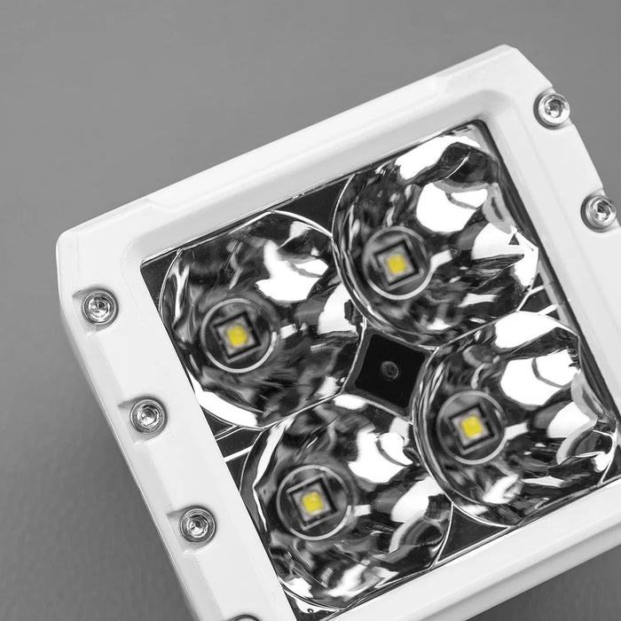 Marine White C4 LED Cube Light Spot