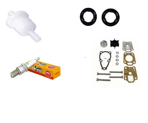 Aftermarket Mercury 4.0HP & 5.0HP 2 Stroke Service Kit
