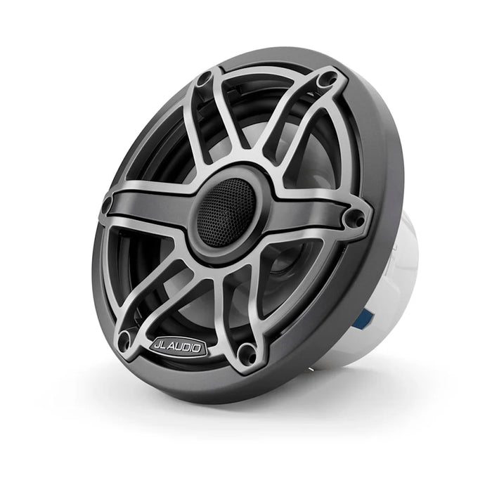JL Audio M6 6.5 inch Speakers Titanium Sport Grill