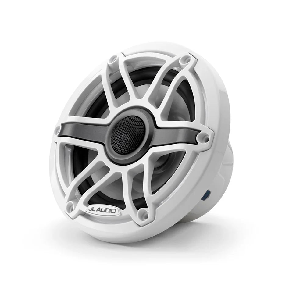 JL Audio M6 8.8 inch Speakers White Sport Grill