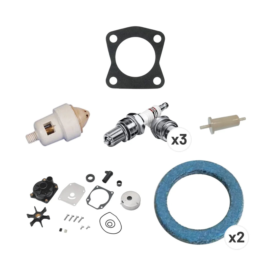 Johnson & Evinrude 60–75 HP (3-Cylinder, 2-Stroke) Outboard Service Kit