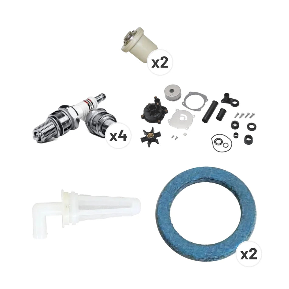 EVINRUDE/JOHNSON V4 75HP 90HP 115HP 2 STROKE SERVICE KIT 2003+