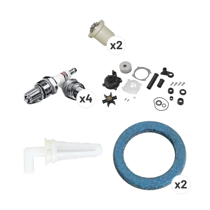 EVINRUDE/JOHNSON V4 75HP 90HP 115HP 2 STROKE SERVICE KIT 2003+