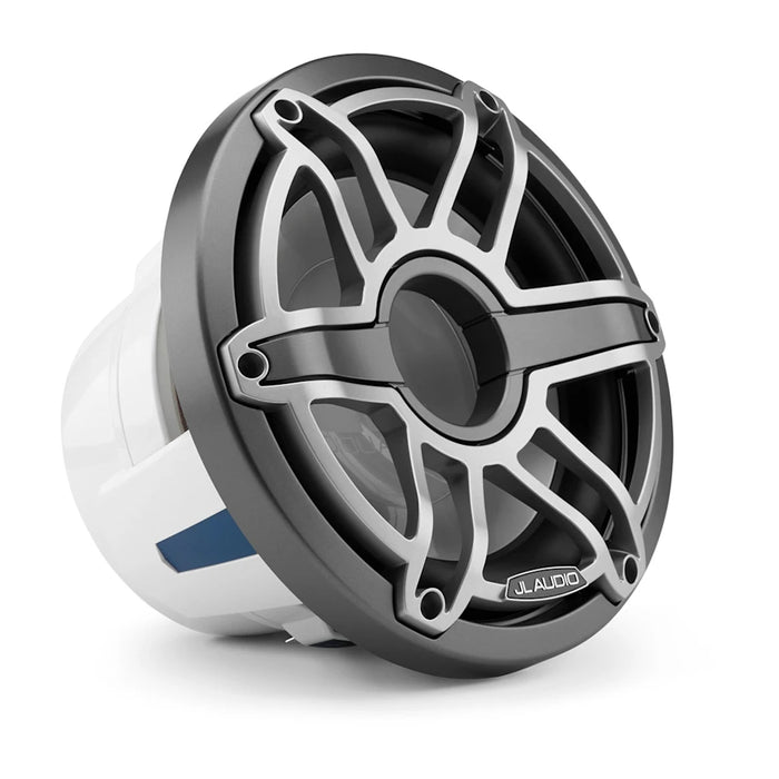 JL Audio M6 10 inch Subwoofer Titanium Sport Grill