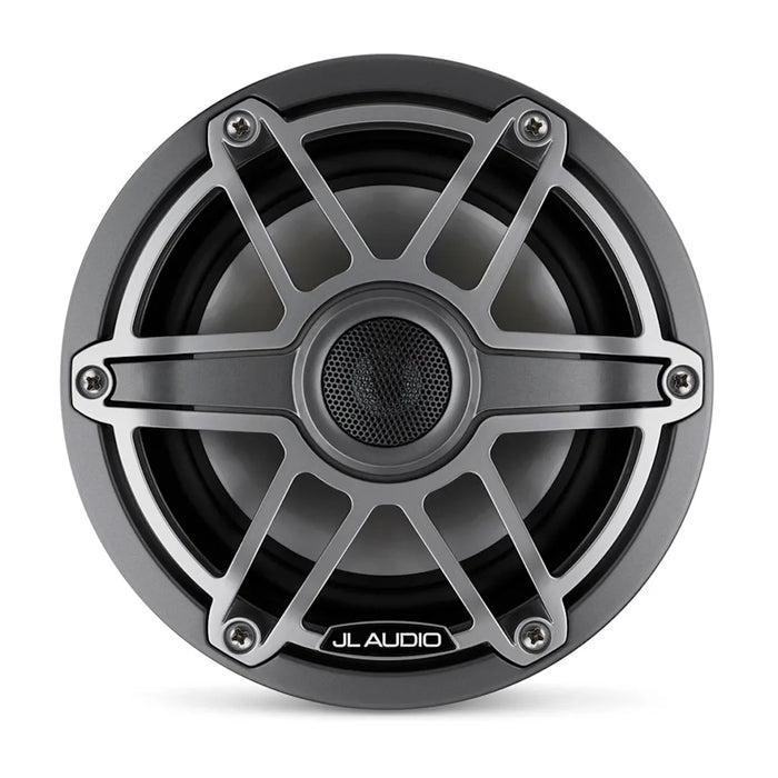 JL Audio M6 6.5 inch Speakers Titanium Sport Grill