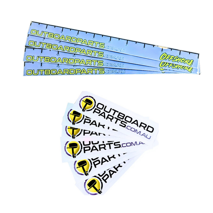 Outboard Parts Sticker Pack