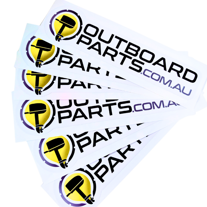 Outboard Parts Slap Sticker