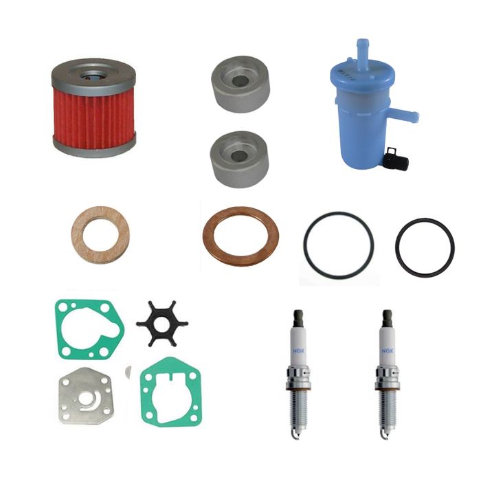 Aftermarket Suzuki DF9.9B, DF15A, DF20A Service Kit 17400-89810 Replacement (2018+)