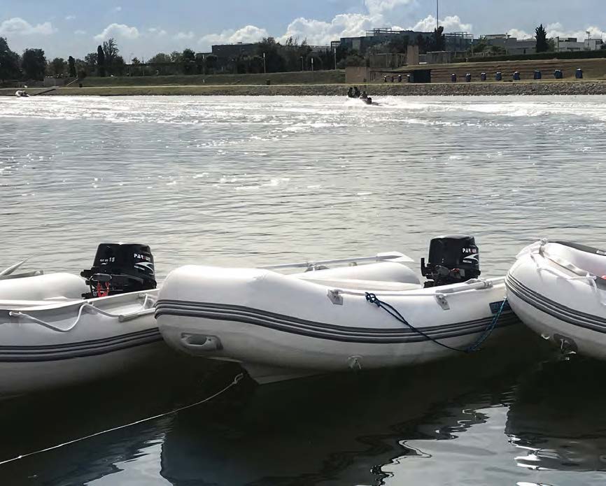 Tender RIB: 2.75m Inflatable Boat with Fibreglass Hull X275D