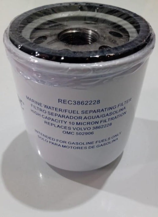 thumbnail interactive-video image 1 of Evinrude Boat Outboard & Tilt Trims Filtre à Carburant Sierra 18-7789 - Pour Moteurs Cobra EFI, Échangeable Evinrude/Johnson 502906, Volvo Penta 3852413, Etc Fuel Filters For Mercury Mariner 1 of 10