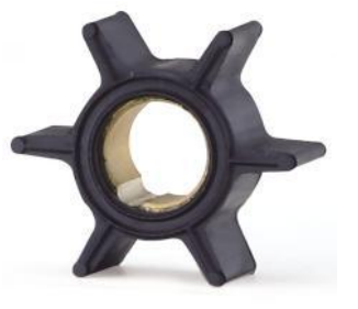 Mercury 3.5, 3.6, 4, 4.5, 9.8 Seawater Impeller 47-89980 Replacement
