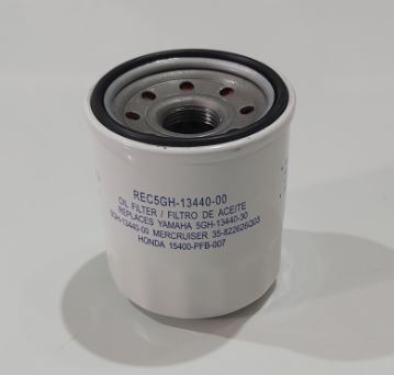 Tohatsu Oil Filter 9.9 - 50hp  3R3R76150M, 3BJ-07615-0 Replacement