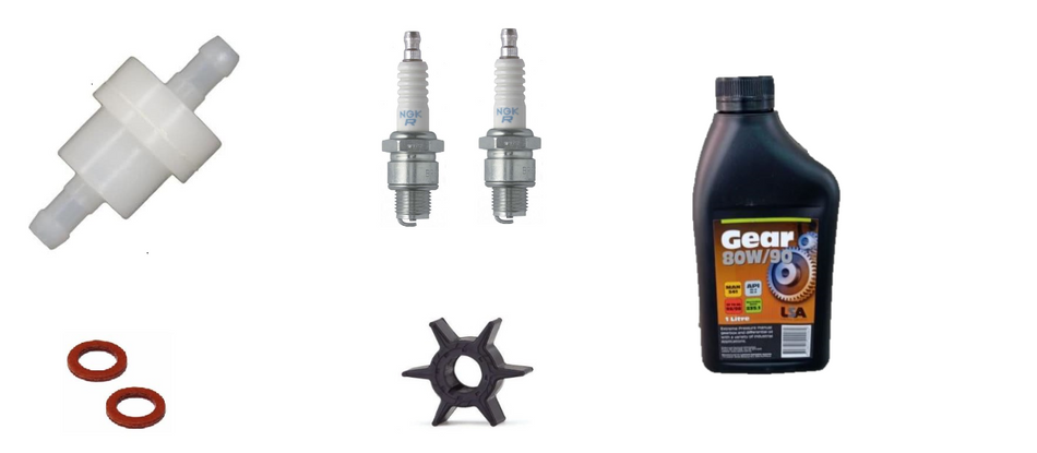 6C Yamaha Minor Service Kit 2-Stroke W/Oil