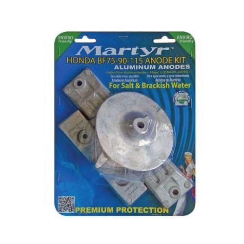 Honda BF 75-90-115HP Aluminium Anode Kit
