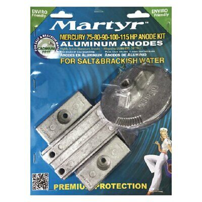 Mercury 75-80-90-100-115HP Aluminium Anode Kit