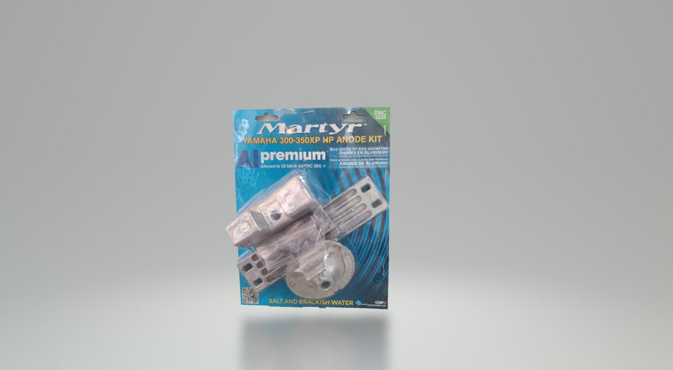 Yamaha 300-350XP HP Aluminium Anode Kit