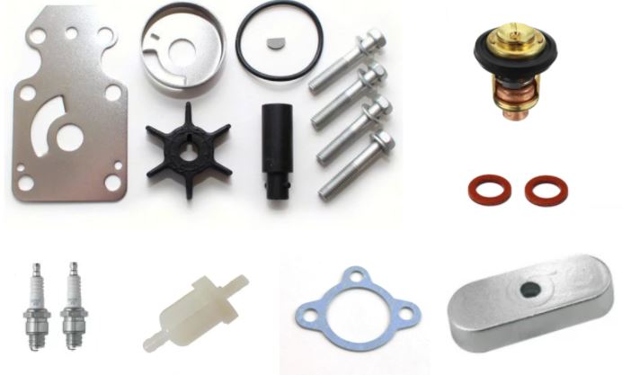 Aftermarket Yamaha 8-9.9HP 4 Stroke Major Service Kit 2001+
