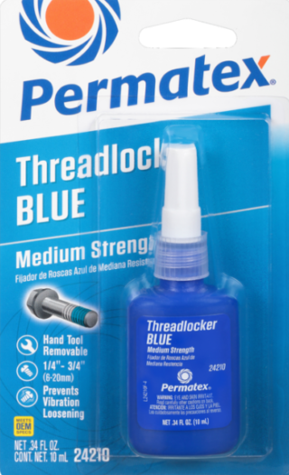 PERMATEX® BLUE THREADLOCKER , 50 ML