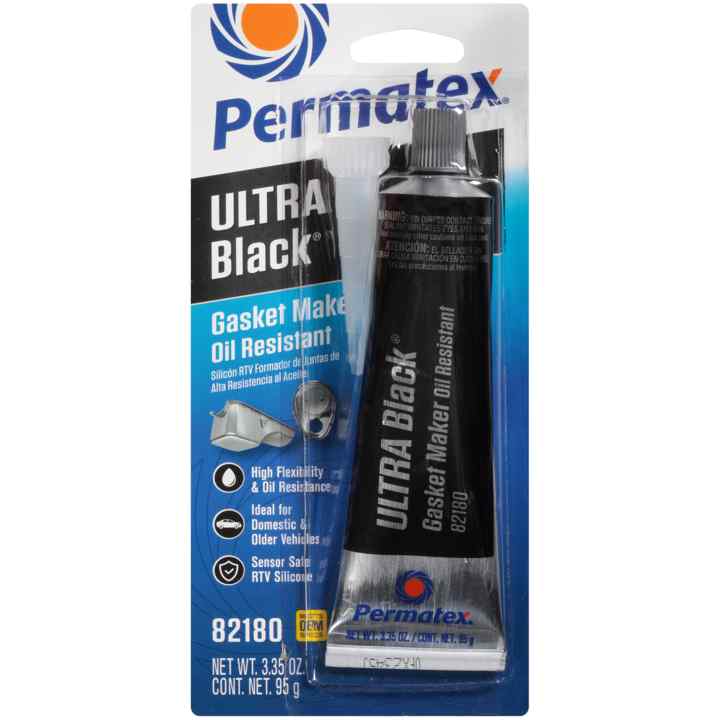 Ultra Black RTV Silicone Gasket Maker 85g Permatex 82180