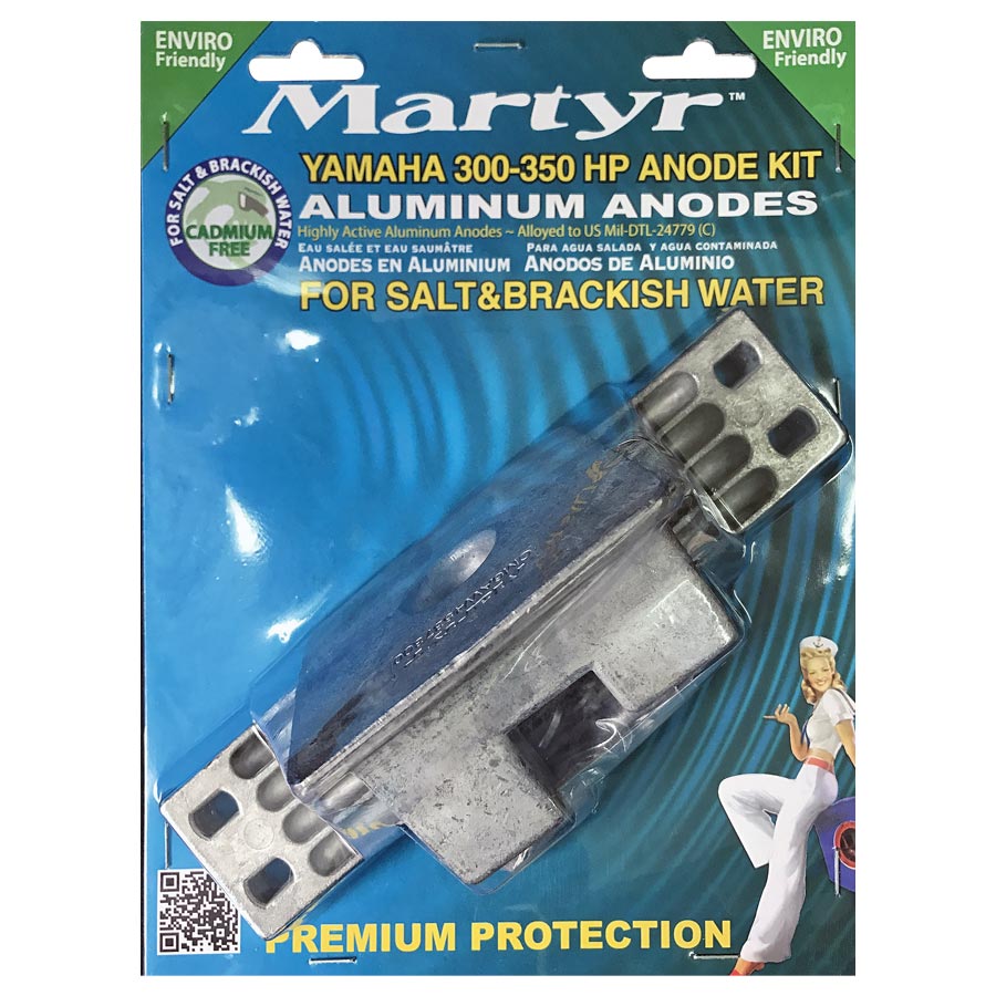 Yamaha 300-350HP Aluminium Anode Kit