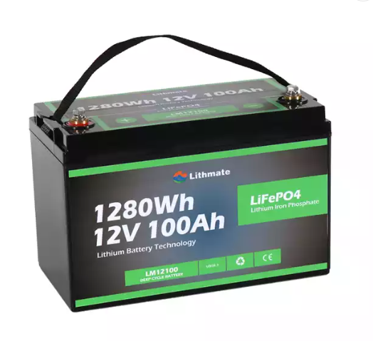 Marine Singular Cell LiFePO4 12v100ah Lithium Ion Deep Cycle Battery