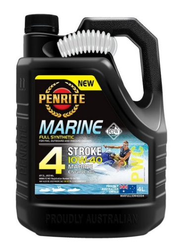 Penrite Marine Outboard 4 Stroke Oil 10W-40 4 Litres (Full Synthetic)