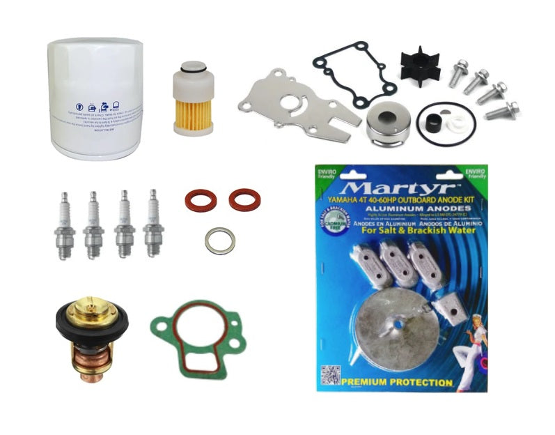 Aftermarket Yamaha 50HP 4 Stroke Major Service Kit 2005-06