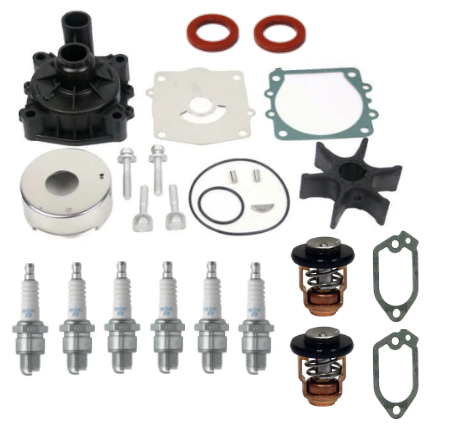 Aftermarket Yamaha 250AET 2 Stroke Service Kit (1990-2003)