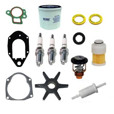 Aftermarket Mercury 3cyl 40HP EFI 4 Stroke Service Kit