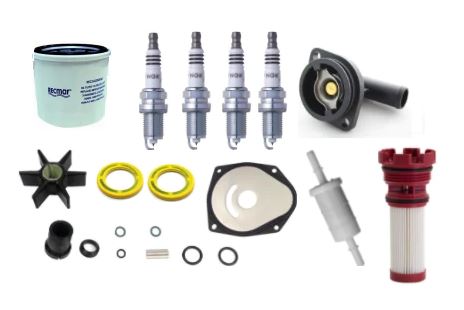 Aftermarket Mercury Verado L4 135HP, 150HP,  175HP,  200HP 4 Stroke Service Kit
