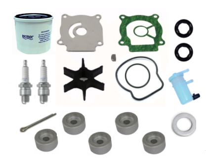 Aftermarket Suzuki DF20, DF25, V2 Service Kit 17400-95870 Replacement (2006+)
